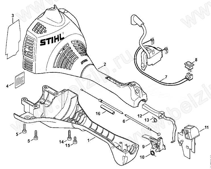 Exploring The Stihl KM 55 A Comprehensive Parts Diagram