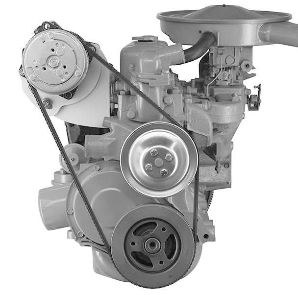 Visualizing The Carburetor Configuration Of A Chevy Inline Engine