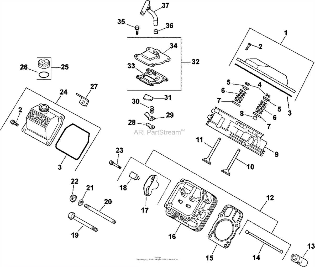 Kohler Model Sv590s Parts Diagram 20 Ignition Kohler Hp 19 S