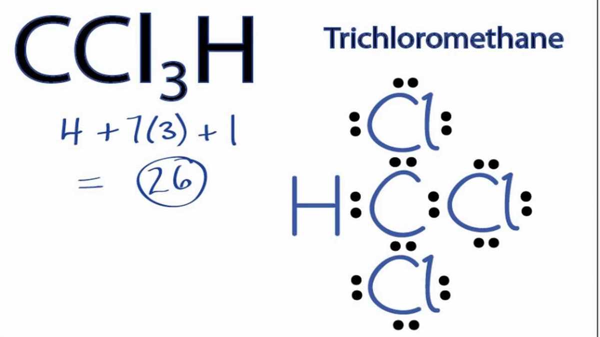 Understanding The Lewis Dot Diagram For CCl4