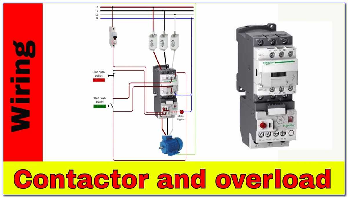 Wiring Diagram For 3 Phase Contactor With Overload Protection