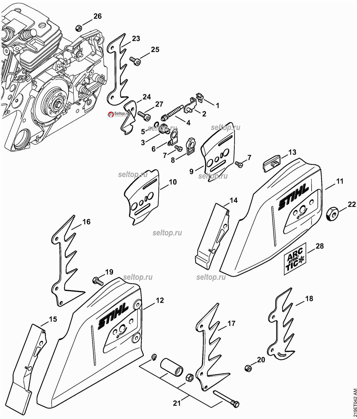 Unveiling The Inner Workings Of Stihl Ms Chainsaw A Parts Diagram