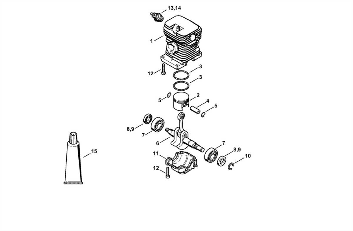 Diagram Of Throttle Linkage For Stihl Ms Chainsaw