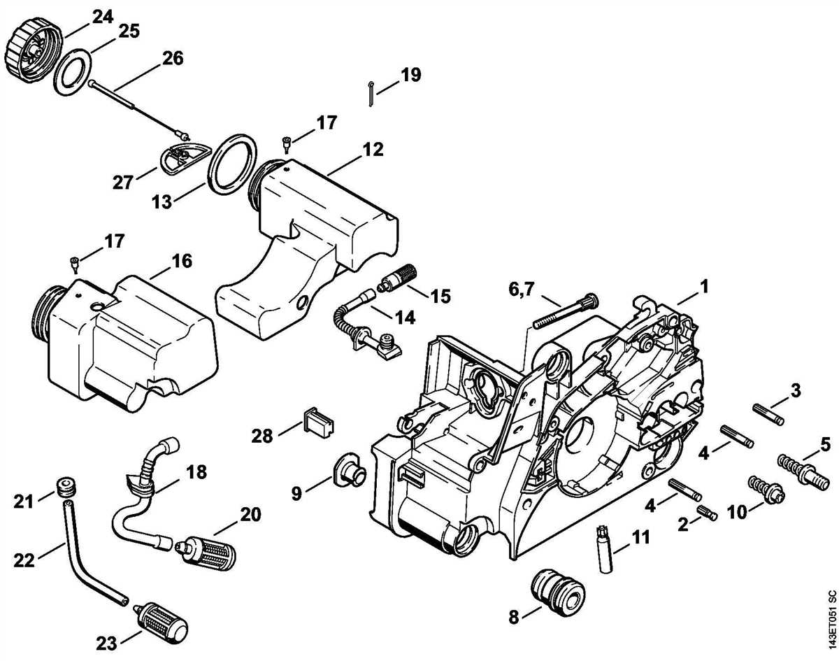 Unveiling The Inner Workings Of Stihl MS 261 Chainsaw A Parts Diagram